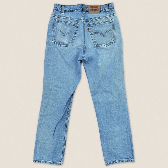 Y2K Levi's 619 Orange Tab Straight Leg Jeans  - Size 30 x 29 - Picture 1 of 8